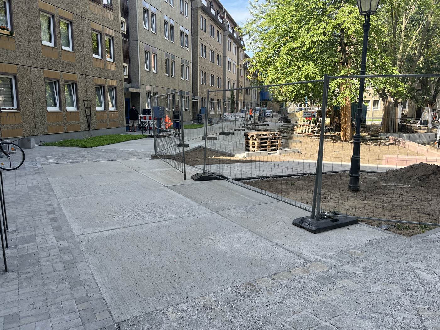 Klosterstraße 21-38, Cottbus — Wegeverbindung im Quartier