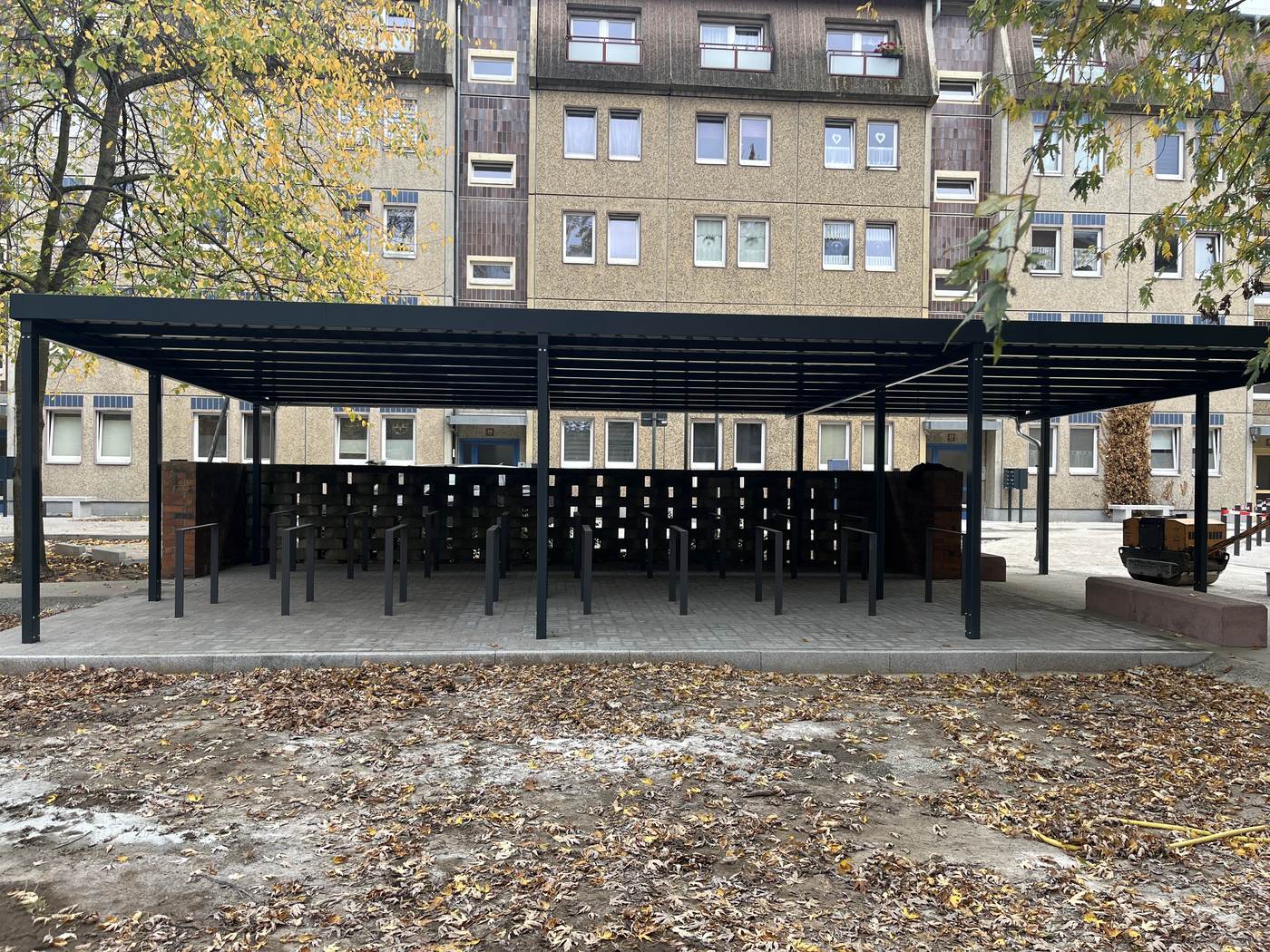 Klosterstraße 21-38, Cottbus — Fahrradunterstand