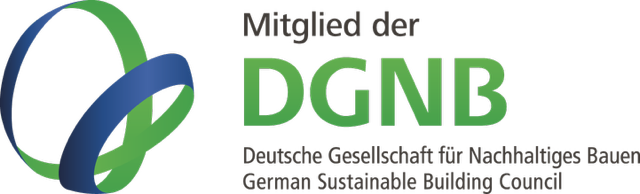 Mitglied der DGNB — Deutsche Gesellschaft für Nachhaltiges Bauen